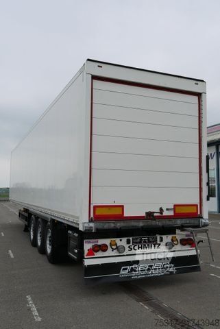 Dobozos félpótkocsi SCHMITZ CARGOBULL SKO 24 / DOPPELSTOCK / ROLLTOR nur 155000 km