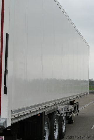 Dobozos félpótkocsi SCHMITZ CARGOBULL SKO 24 / DOPPELSTOCK / ROLLTOR nur 155000 km
