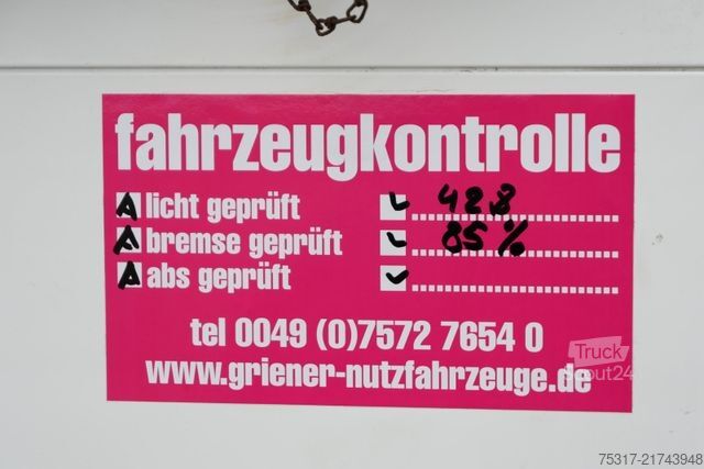 Dobozos félpótkocsi SCHMITZ CARGOBULL SKO 24 / DOPPELSTOCK / ROLLTOR nur 155000 km