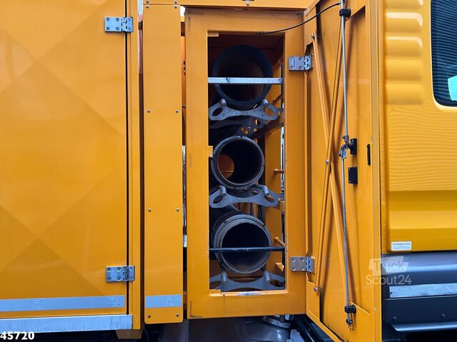 Véhicule aspirant Man TGS 35.500 8x4 Euro 6 MTS Saugbagger Just 40.55...