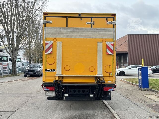 Camión frigorífico con plataforma elevadora MAN TGL 12.250 Tiefkühlkoffer 6m LBW E6 Klim