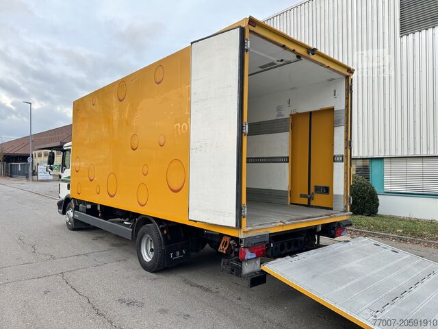 Camión frigorífico con plataforma elevadora MAN TGL 12.250 Tiefkühlkoffer 6m LBW E6 Klim