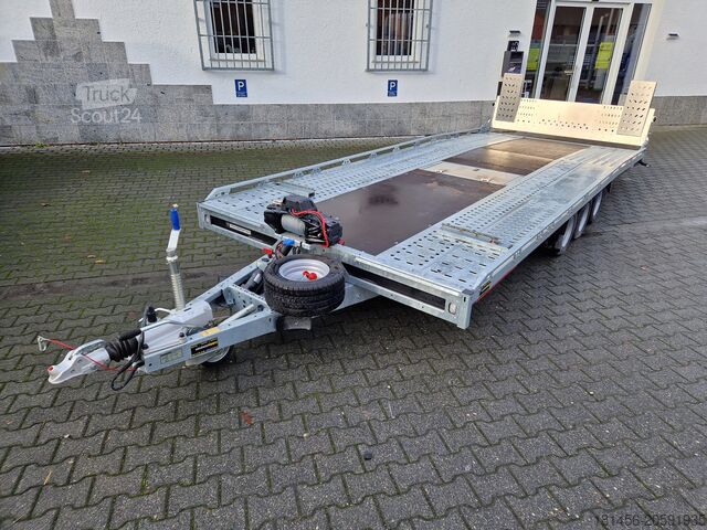 Transport auto Brian James Trailers T6 231 Profi Kit Elektro Winde kippbar