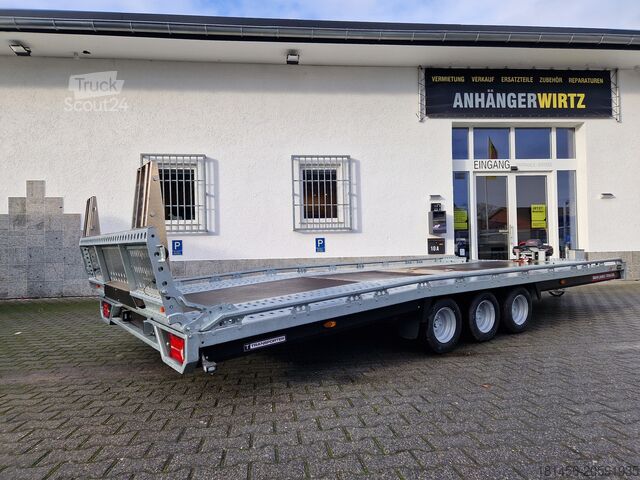 Biltransportør Brian James Trailers T6 231 Profi Kit Elektro Winde kippbar