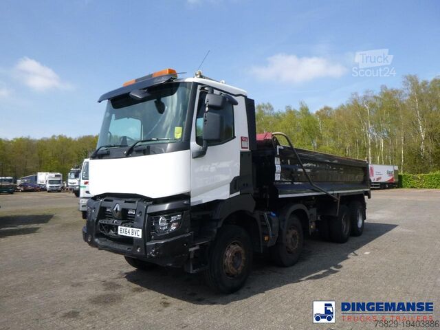 Kipper Renault K 430 8x4 RHD tipper