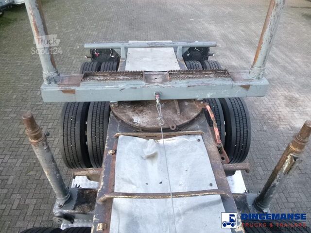 Kranwagen DAF XF 105.510 6x4 + Loglift F281S83 crane / timber...