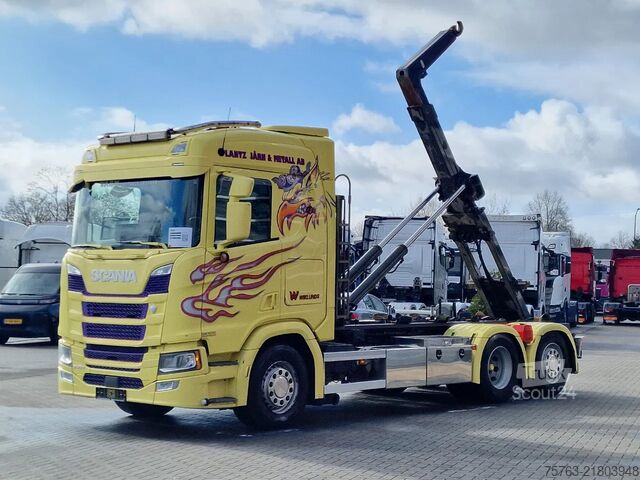 Kanca kol sistemi Scania R500 NGS 6x2*4 - HIAB Hooklift 21T - Retarder -...