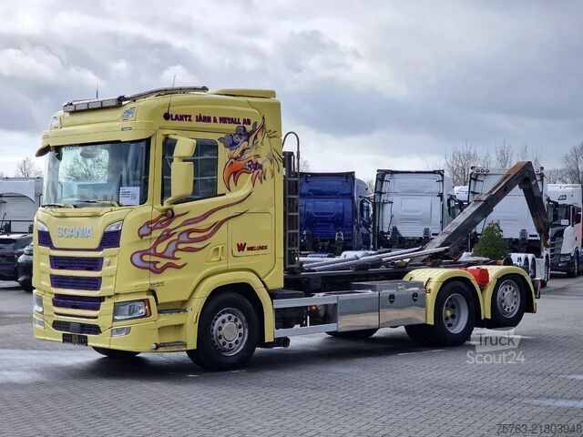 Kanca kol sistemi Scania R500 NGS 6x2*4 - HIAB Hooklift 21T - Retarder -...