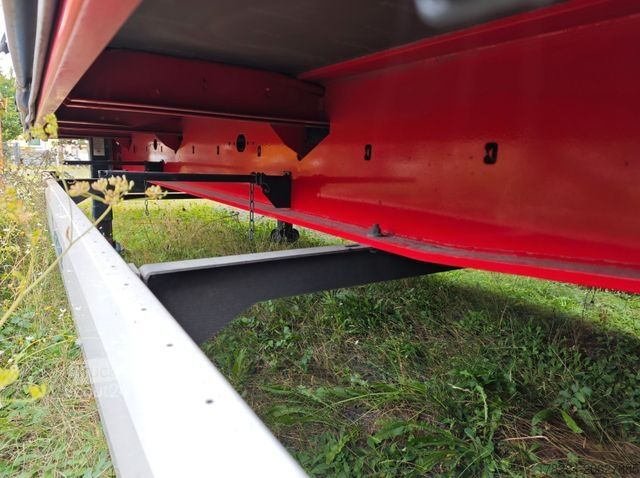 Semi-remorque bâchée KRONE Mega Lang LKW SAF-Achsen Hubdach Multilock