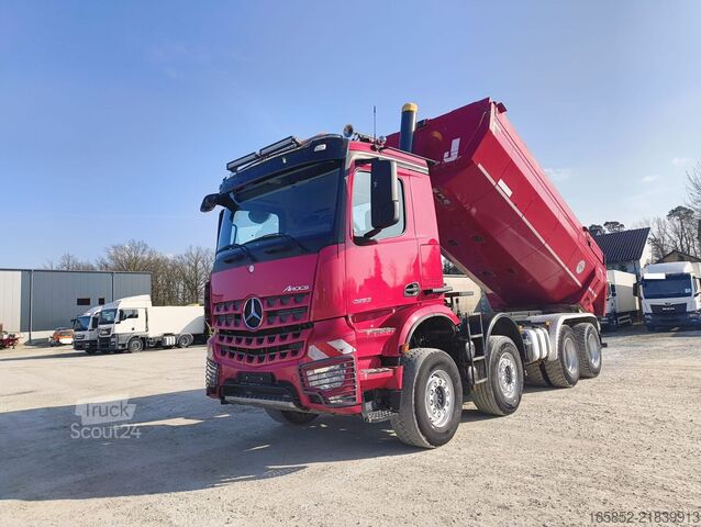 Dumper Mercedes-Benz Arocs 3243 Euro 6 8x4 Kempf Thermomulde