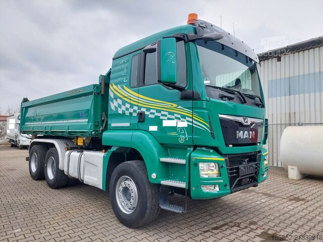 Самосвал с трехсторонней разгрузкой MAN TGS 26.460 Meiler Dreiseitenkipper Bordmatik Eu...