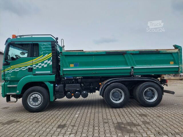 Самосвал с трехсторонней разгрузкой MAN TGS 26.460 Meiler Dreiseitenkipper Bordmatik Eu...