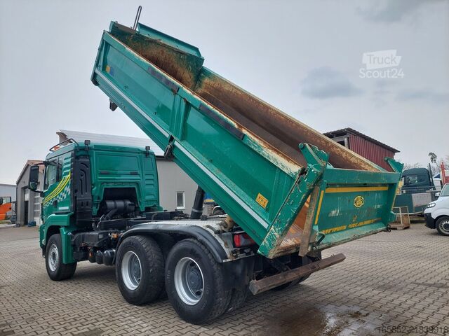 Самосвал с трехсторонней разгрузкой MAN TGS 26.460 Meiler Dreiseitenkipper Bordmatik Eu...