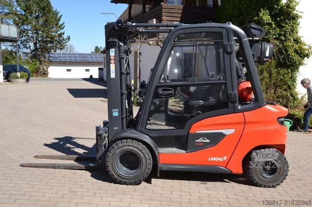 Фронтальний навантажувач вилковий LINDE H30T / hydr. Zinkenvers. / Lastgewichtsanzeige