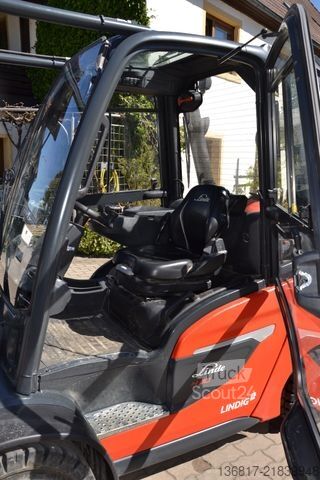 Voorlader vorkheftruck LINDE H30T / hydr. Zinkenvers. / Lastgewichtsanzeige