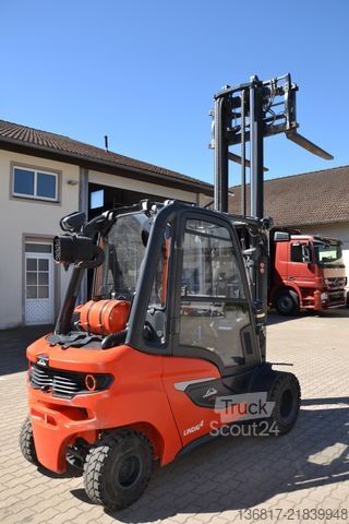 Фронтальний навантажувач вилковий LINDE H30T / hydr. Zinkenvers. / Lastgewichtsanzeige