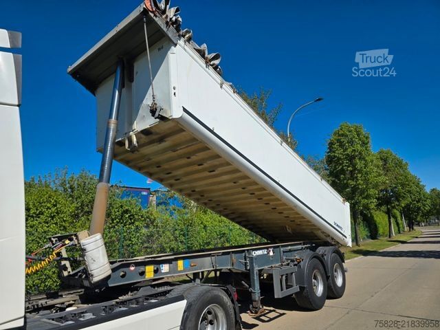 Semi-remorque benne SCHMITZ CARGOBULL SKI 22 / Blatt gefedert