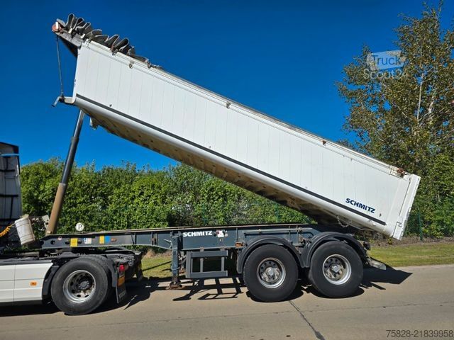 Semi-remorque benne SCHMITZ CARGOBULL SKI 22 / Blatt gefedert
