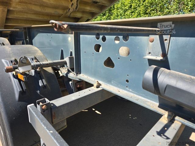 Semi-remorque benne SCHMITZ CARGOBULL SKI 22 / Blatt gefedert