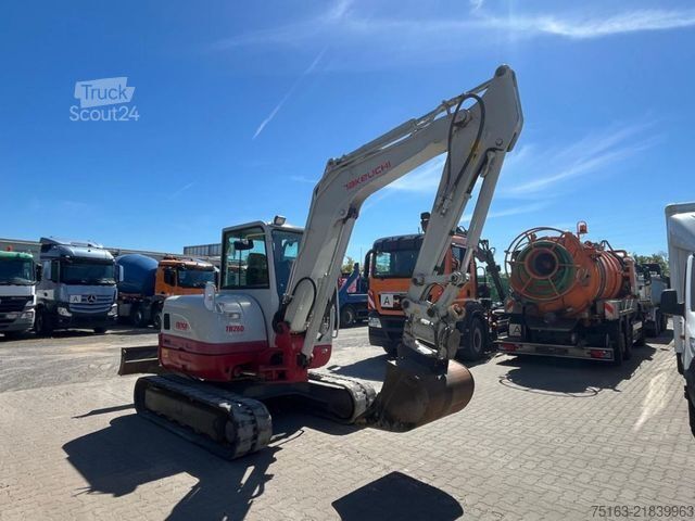 Minikotró TAKEUCHI TB 260 Minibagger Powertilt+Löffel nur 1957h