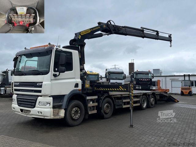 Abschleppwagen DAF CF 85/360 8x2/4 Spezialfahrzeug Rampe+PK 26.002