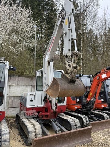 Minikotró TAKEUCHI TB 250 Minibagger Powertilt+Löffel nur 1833h