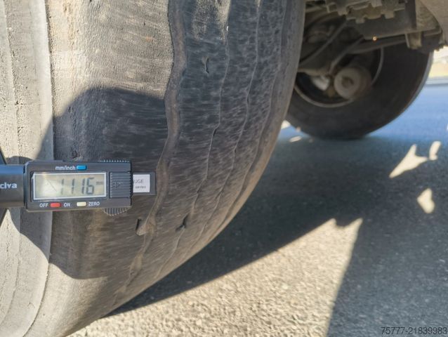 Open oplegger met zeil SCHMITZ CARGOBULL SCS 24- Lift- Anti Vandalismus- Edscha- Portal