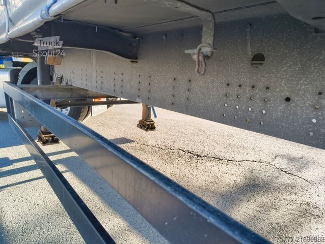 Open oplegger met zeil SCHMITZ CARGOBULL SCS 24- Lift- Anti Vandalismus- Edscha- Portal