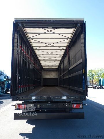 Açık yarı römork KÖGEL SN 24 FastSlider/Lift/LASI Getränke/Edscha/ALCOA