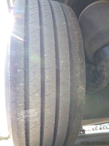 Atvira puspriekabė KÖGEL SN 24 FastSlider/Lift/LASI Getränke/Edscha/ALCOA