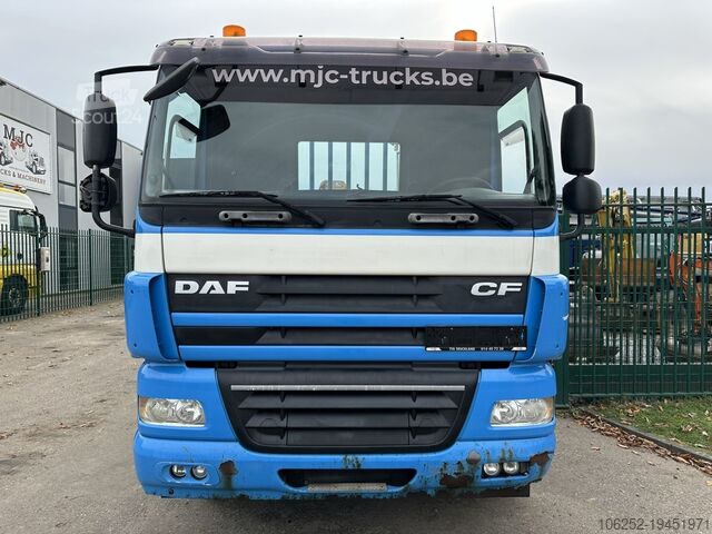 Platforma ładunkowa DAF CF 85.360 8x2 PRITSCHE 7m35 + KRAN EFFER 165-3S...