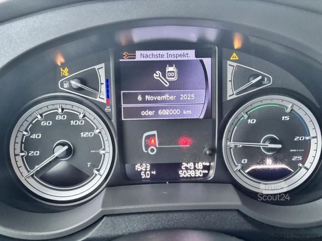 Standartinis vilkikas DAF XF 480 FT SSC + INTARDER + 1050l TANKS Klima ZV