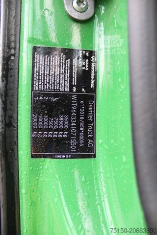 Betongblandarbilar MERCEDES-BENZ 3243 8x4 BB - Stetter 9m³ - AP Achsen - Nr.: 501