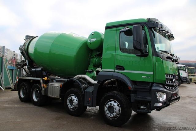 Betongblandarbilar MERCEDES-BENZ 3243 8x4 BB - Stetter 9m³ - AP Achsen - Nr.: 501