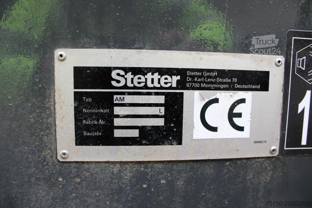 Betongblandarbilar MERCEDES-BENZ 3243 8x4 BB - Stetter 9m³ - AP Achsen - Nr.: 501