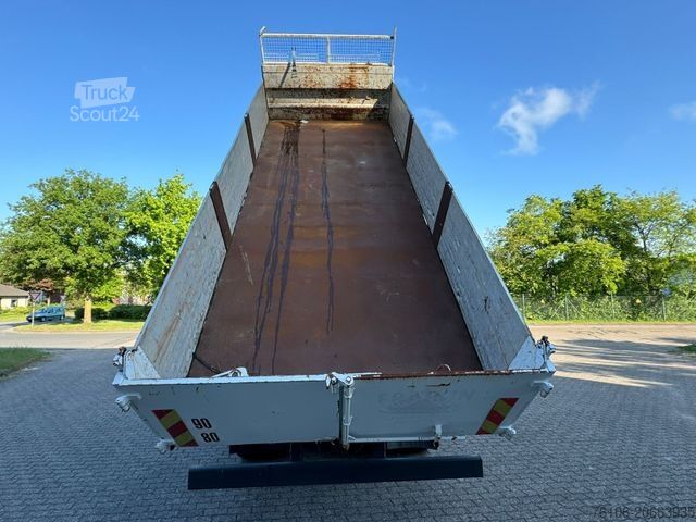 Tipper truck MERCEDES-BENZ Axor 2633 Kipper mit Kran Fassi F135