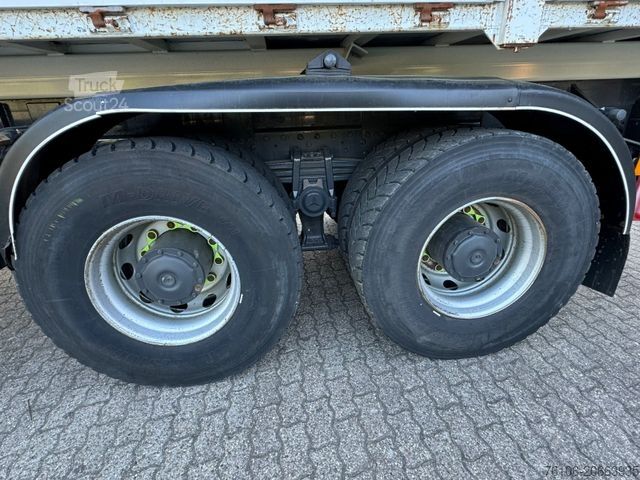 Tipper truck MERCEDES-BENZ Axor 2633 Kipper mit Kran Fassi F135
