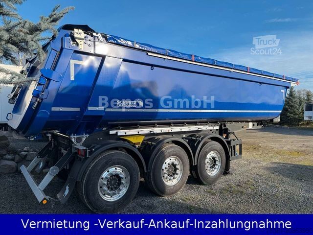 Pašizgāzēja puspiekabe SCHMITZ CARGOBULL SKI SL 7.2 E-Verdeck--Hardox-Stahl-25m³-Alcoa