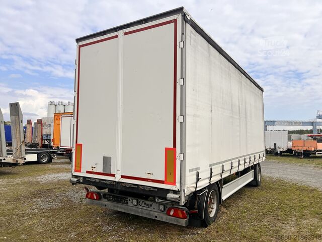 Åpen tilhenger med presenning Fliegl ZPS180 2 Achs Jumbo- Planen, Mega, durchladbar