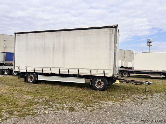 Åpen tilhenger med presenning Fliegl ZPS180 2 Achs Jumbo- Planen, Mega, durchladbar