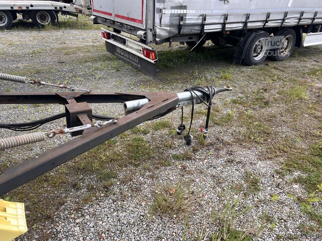 Åpen tilhenger med presenning Fliegl ZPS180 2 Achs Jumbo- Planen, Mega, durchladbar