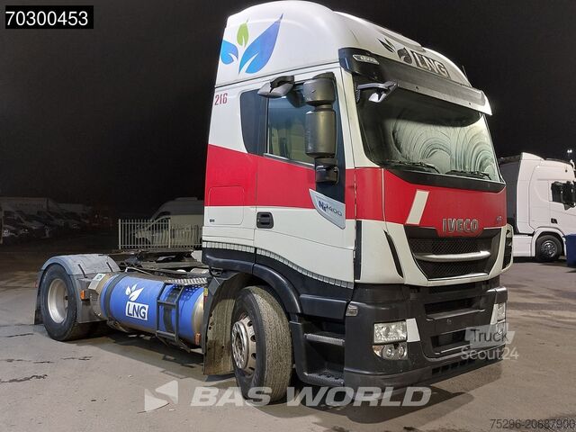 Standard tractor Iveco Stralis 400 4X2 CNG-LNG Mix! Retarder 2x tanks ...