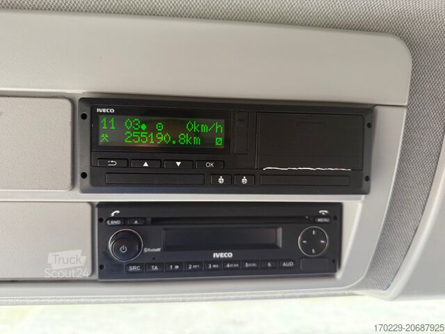 Uzavretý furgon s hydraulickým čelom IVECO EUROCARGO 120-220