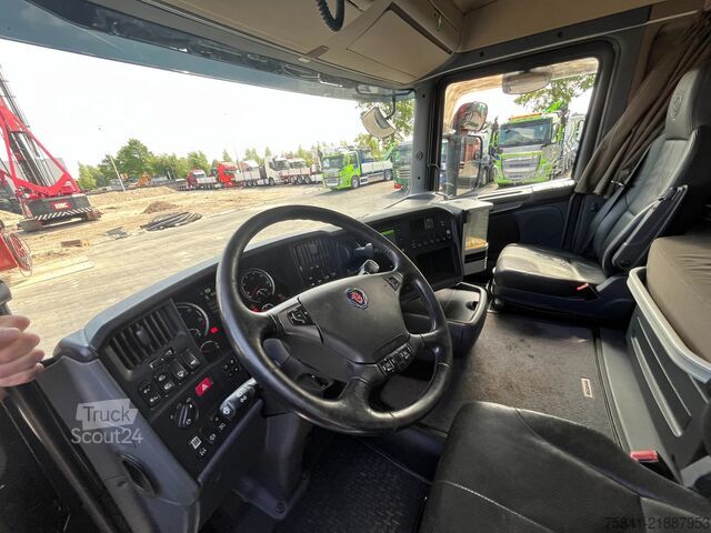 Kranwagen Scania R490 R 490 8x2 Euro 6 HMF 8520-K6 + JIB FJ2000-K6