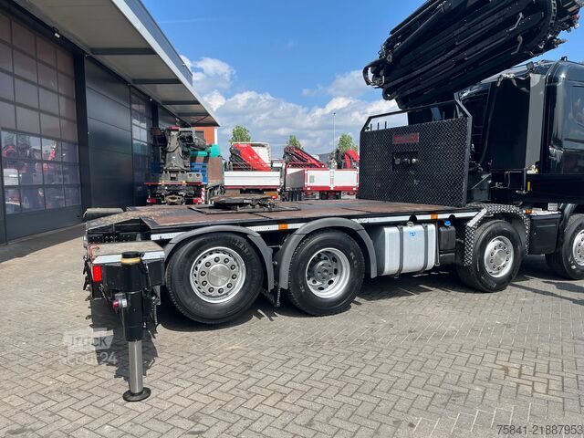 Kranwagen Scania R490 R 490 8x2 Euro 6 HMF 8520-K6 + JIB FJ2000-K6