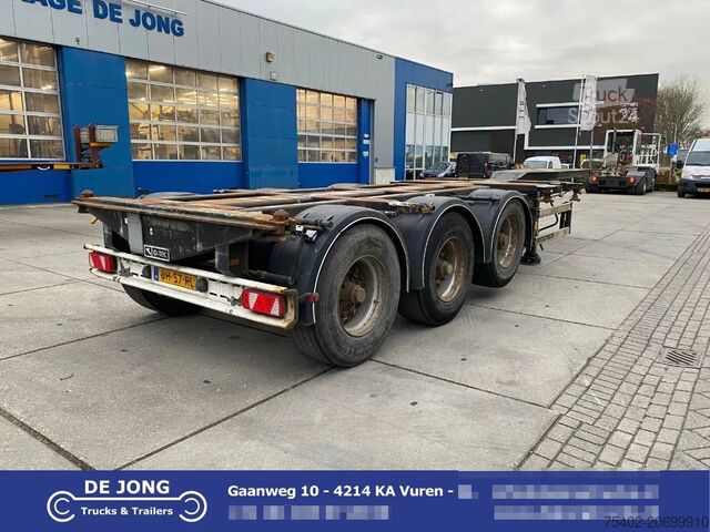 نقل الحاويات D-TEC FT-43-03V / Flexitrailer / 2x Extendable / BPW ...