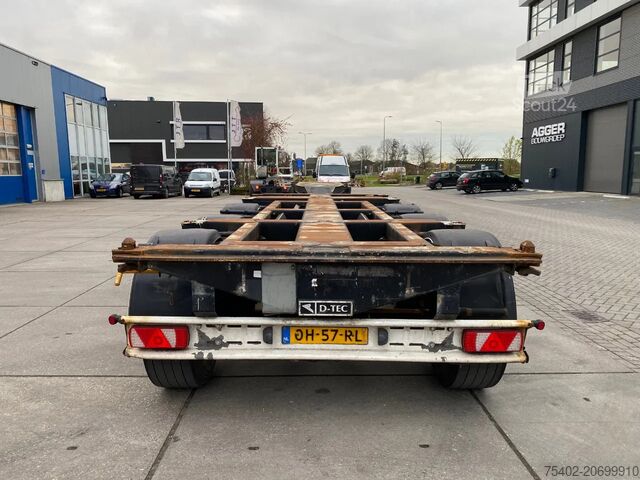 نقل الحاويات D-TEC FT-43-03V / Flexitrailer / 2x Extendable / BPW ...