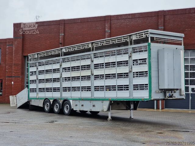 Cattle transport Pezzaioli 4 deck - Water & Ventilation - Lifting floors -...