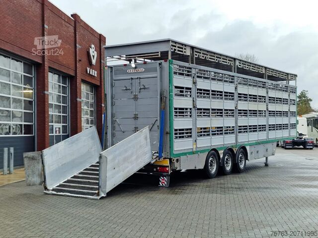 Cattle transport Pezzaioli 4 deck - Water & Ventilation - Lifting floors -...