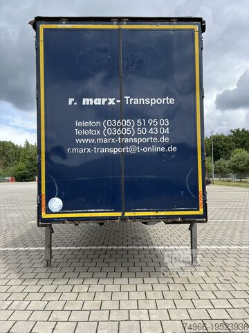 Trailer swap-body platform Wecon Jumbo Wechselpritsche Plane 7,82   6 X